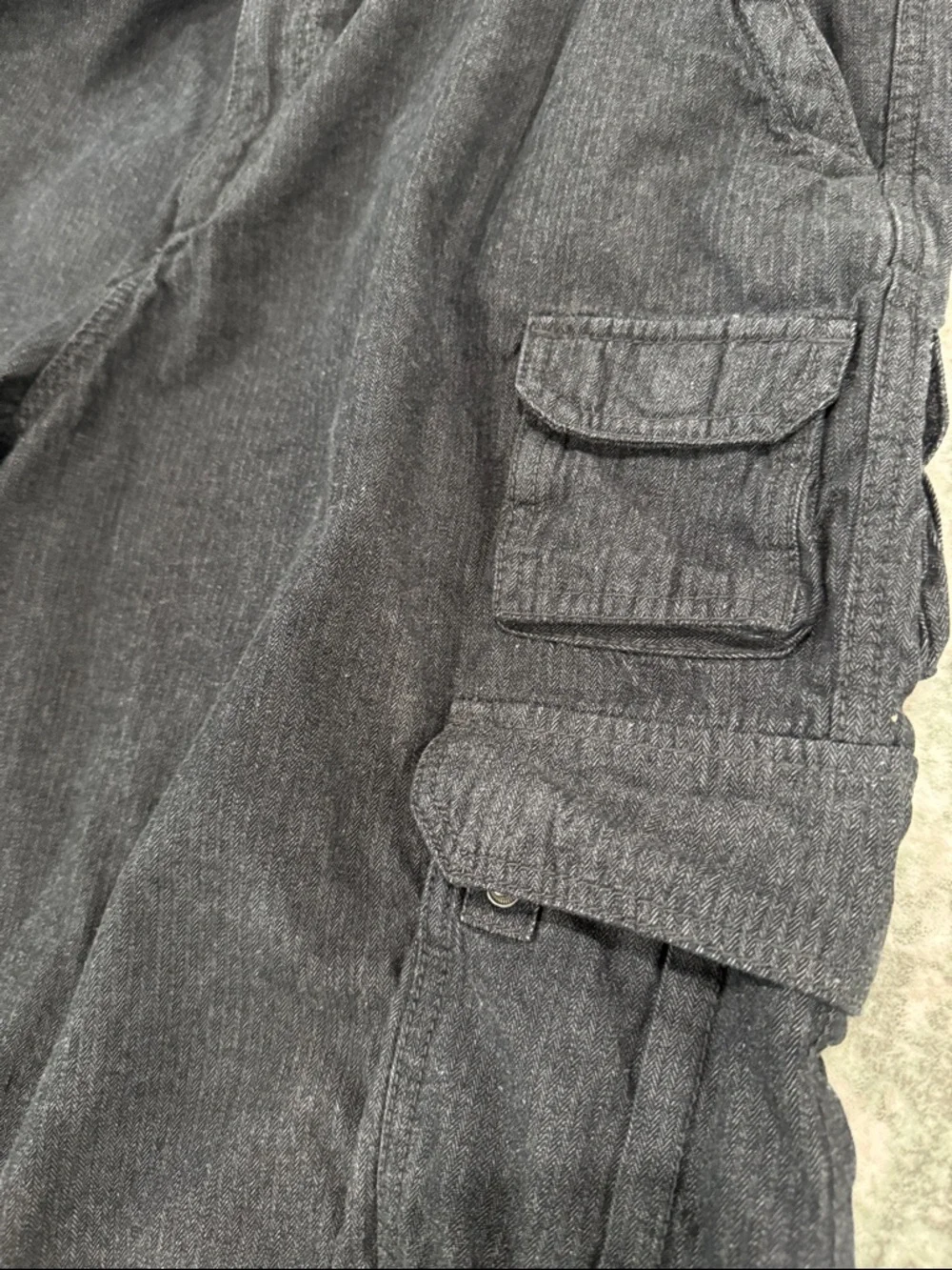 Bundle of Men's Black Cargo Shorts